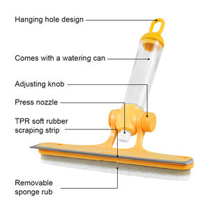 <span class=keywords><strong>Prix</strong></span> usine Double faces nettoyeur de <span class=keywords><strong>vitres</strong></span> <span class=keywords><strong>professionnel</strong></span> en plastique douche raclette pulvérisation <span class=keywords><strong>nettoyage</strong></span> de <span class=keywords><strong>vitres</strong></span> raclette pour la maison - Product Image 4