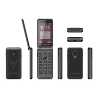 Vente en gros de téléphone portable à clavier basculant 4G LTE avec appareil photo 13MP + 21MP Téléphone à clapet casher Android 4G