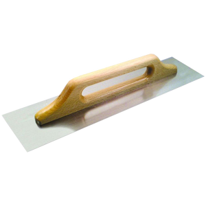 Cazzuola in Legno a Due Mani Liscia 48x12 cm - Spessore 0,7 mm - Product Image 1