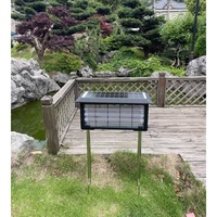 Lampe anti-moustiques à énergie solaire, étanche pour l'extérieur, nouveau jardin de cour, villa de verger, nouveau répulsif anti-moustiques