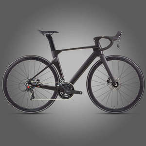 Bicicleta de Carretera Urbana de Fibra de Carbono Aero 700C, 24 Velocidades, Frenos de Disco Hidráulicos, Manillar Integrado, Eje Pasante, 9.3 kg - Product Image 1