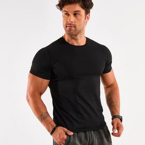 Camisetas de Hombre al por Mayor, Personalizadas con Etiqueta Inferior, de Alta Calidad, Lisas, Estilo Hip Hop, Manga Corta, Dobladillo Curvo - Product Image 6
