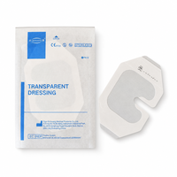 Pansement médical jetable respirant, imperméable, transparent, film protecteur pour plaies, fixation médicale de canules, pansement IV