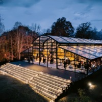 Tente de réception de luxe pour mariages et événements extérieurs, type chapiteau, avec grand atrium, pour 500 personnes