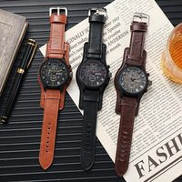 Montre de sport pour homme, style coréen tendance, unique, pour étudiant, TikTok, grand cadran