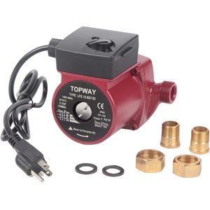 ปั๊มน้ำหมุนเวียน Topway 3 4 Npt 110V 7 92 Gpm สำหรับระบบเครื่องทำน้ำอุ่น - Product Image 1