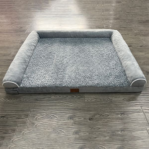 Cama ortopédica moderna y ecológica de primera calidad para perros y gatos con funda extraíble lavable L XL <span class=keywords><strong>XXL</strong></span> - Product Image 3