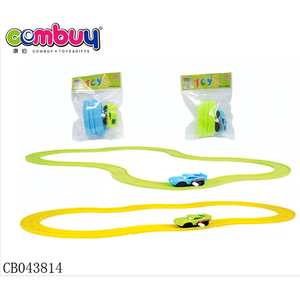 Nhựa giá rẻ máy bay với theo dõi máy bay đồ chơi nhỏ gió lên động cơ - Product Image 5