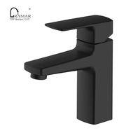 Robinet de lavabo de salle de bain classique en laiton GRAMAR, avec cartouche céramique, monocommande, monotrou, à économie d'eau, à poser sur le comptoir