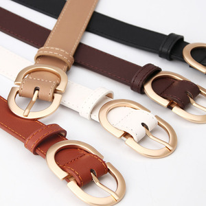 Nouvelle ceinture classique pour femme, ceinture de manteau tendance, ceinture simple en similicuir décorative pour femme - Product Image 2