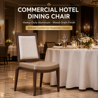 Chaises de banquet empilables en métal pour salles de conférence d'hôtels, restaurants, événements et églises - Modèle 2026