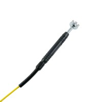 Thermocouple for Stationary Surfaces Stainless Steel Mesh Type Probe Faster Thermal Response Handheld Temperature Sensor