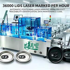 Machine d'impression laser à fibre tout-en-un pour codes-barres en aluminium GS1 Standard, conformité Chestny Znak, codage DataMatrix, inspection visuelle - Product Image 1