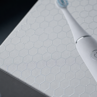 Boîte personnalisée pour brosse à dents électrique avec logo, emballage en carton rigide en gros pour soins dentaires OEM