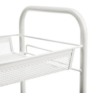 Vente en gros d'usine de chariot à mailles d'étagère de stockage d'assemblage de roues en métal bon marché - Product Image 5