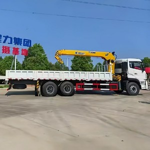 Precio de Fábrica, Camión Grúa Dongfeng 6x4, Camión con Grúa Montada de 12 Toneladas en Venta - Product Image 5