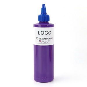 Encre de tatouage triple noire personnalisée avec logo, pigment organique imperméable, conforme à la réglementation REACH, encre pour maquillage permanent et art corporel - Product Image 3