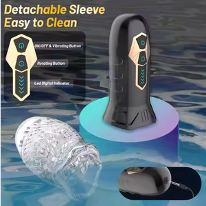 Một thiết bị tự động xoay, rung và tự động điều chỉnh chiều dài kiểu cốc máy bay dành cho nam giới trưởng thành - Product Image 6