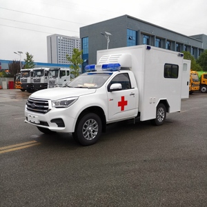 Nouvelle ambulance Isuzu, camionnette 4x4 à cabine simple, diesel, manuelle, grande capacité de chargement, équipement de sauvetage médical - Product Image 3
