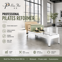 Machine de Pilates Reformer professionnelle avec cadre en aluminium pour studio de Pilates, équipement d'entraînement commercial de fitness, vente en gros
