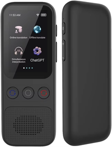 Smart <strong>Android</strong> Instant Offline Voice Translation Portable Two-Way Language Translator S80 IPS Wi-Fi 138 Languages for Meetings - Product Image 1
