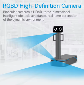 Robot industrial de navegación autónoma para carga de almacén inteligente Manipulación de materiales de fábrica y automatización de línea de montaje - Product Image 6