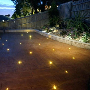De fibra óptica led Luz de piso kits de diseño para terraza pisos - Product Image 1