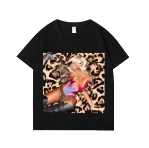 Set atasan kulit PU dan celana pendek motif leopard berpayet, pakaian wanita musim semi yang trendi dan imut, setelan dua potong seksi bergaya Y2K untuk wanita. - Product Image 5