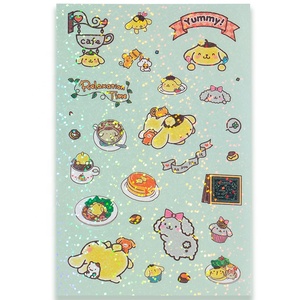 Autocollant de conception de journal en lin <span class=keywords><strong>Kpop</strong></span> personnalisé imprimé, réutilisable, pour les occasions spéciales - Product Image 1