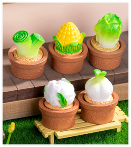 Pot de fleurs en résine pour plantes succulentes, cactus et légumes, terrarium, vente chaude, nouveau kit de bricolage, mini-maison de poupée, jardinage, aménagement paysager - Product Image 6