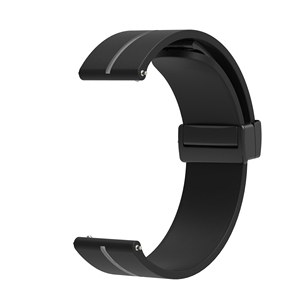 La correa de goma de silicona magnética de dos colores más vendida para <span class=keywords><strong>Apple</strong></span> <span class=keywords><strong>Watch</strong></span> 8 <span class=keywords><strong>7</strong></span> 6 5 4 3 SE - Product Image 3