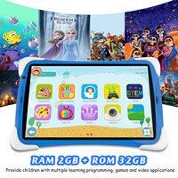 Tablette Android 12 pour étudiants, puce A133 et tablette éducative 10 pouces avec 2 Go de mémoire, processeur Allwinner pour enfants