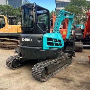 Mini-excavatrice Kobelco Sk55sr 5,5 tonnes avec godet de terrassement, excavatrices d'occasion - Product Image 5
