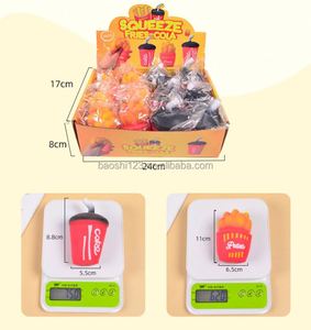 ของเล่นบีบคลายเครียดรูปแก้วโคล่า พร้อมหลอดดูด ทำจากยาง TPR สำหรับเด็กอายุ 5 ปีขึ้นไป - Product Image 3