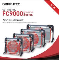 Plotter de Corte Graphtec FC9000 Series Original, Máquina de Corte de Contorno ARMS 8.0 para Vinilo, Película Reflectante, Rotulación de Vehículos