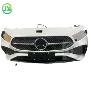 Mercedes-Benz Clase A 177 A35 <span class=keywords><strong>A45</strong></span> parachoques de coche montaje frontal tanque de agua condensador cuerpo Kit carbono negro atornillado Universal - Product Image 1