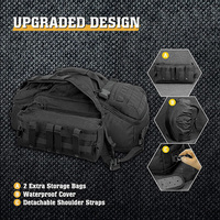 Sacs à dos tactiques personnalisés 40L 45L 50L camouflage imperméables unisexes anti-insectes pour l'entraînement, la randonnée, les sports de plein air pratiques