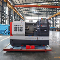 Torno CNC de Cama Plana Horizontal CK6140, Máquina de Torneado de Alta Precisión para Piezas Metálicas y Mecanizado de Ejes