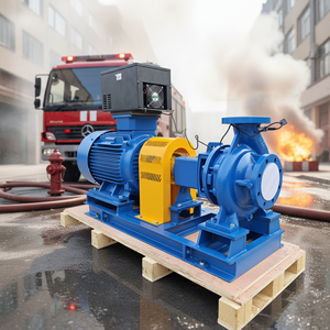 Bomba de Agua de Alta Presión de 200 gpm, Motor de 15kw, Bomba de Hélice Única, Bomba Eléctrica para Riego Agrícola y Contra Incendios - Product Image 3