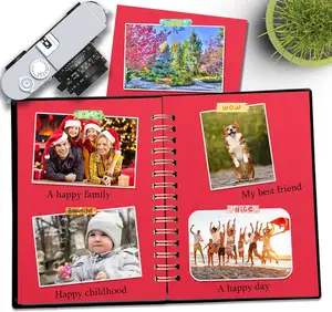 25 tờ giấy đỏ cardstock 8.5 ''x 11'', giấy dày 250gsm/92lb cho sổ lưu niệm, lời mời, in