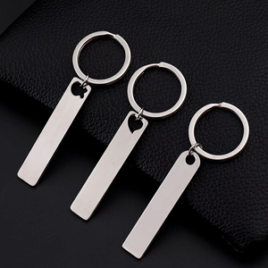 <span class=keywords><strong>Portachiavi</strong></span> portamonete in acciaio inossidabile <span class=keywords><strong>con</strong></span> serigrafia a forma di rettangolo per incisione personalizzata per progetti - Product Image 2