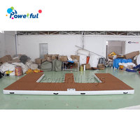 5x3x0.2m jet ski flottant gonflable bateau à moteur seabob E ponton pont plate-forme quai