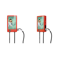 Borne de Recharge Commerciale 7kW GB/T AC avec WiFi 4G et Paiement Intelligent par Carte, Wallbox EVSE pour Centres Commerciaux et Parkings Publics