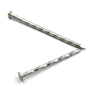Clous en fil de fer de haute qualité Q195 Q235 avec tige torsadée et pointe diamantée pour la construction - Product Image 3