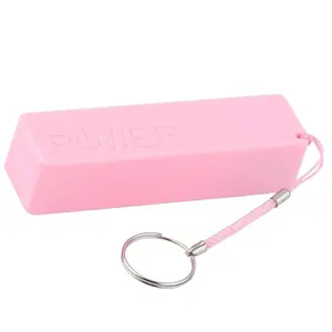 Powerbank with Key Chain USB Portable 2600mAh External Power Bank Case Pack Box Battery Charger
