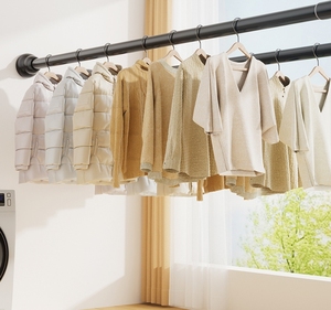 Barras Telescópicas Extensibles y Ajustables para Baño, Barras de Acero Inoxidable para Cortinas de Ducha - Product Image 5