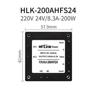 Convertisseur AC/DC demi-brique 200W HLK-200AHFS12 110V 220V vers 12V 24V 48V Module d'alimentation isolé HLK-200AHFS24 HLK-200AHFS48