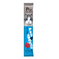 Bandes de chat anglais pur boîte entière en gros collations humides pour animaux de compagnie dégustation de poulet ingrédients de viande friandises transfrontalières produit ciblé