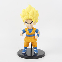 Figuras de Dragon Son Goku Vegeta de DBZ japonés, figura de PVC de plástico, modelo de muñeca, 16CM, 6 unidades/juego