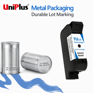 Cartucho de Tinta Resistente a Solventes para Marcado de Lotes en Envases Metálicos, para Aplicaciones de Fabricación - Product Image 1